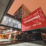 Poznej noční UPCE: Videomapping