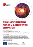 Edukativní skupina - Psychospirituální práce v zátěžových situacích