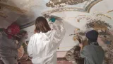 Restaurátoři z Univerzity Pardubice obnovili výzdobu kaple zámku Kácov Restaurátoři z Univerzity Pardubice obnovili výzdobu kaple zámku Kácov